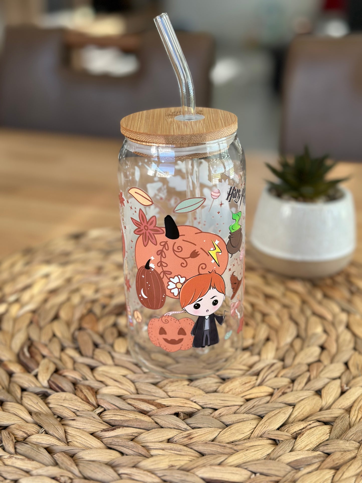 Harry Potter Pumpkin Vibes Glasbecher