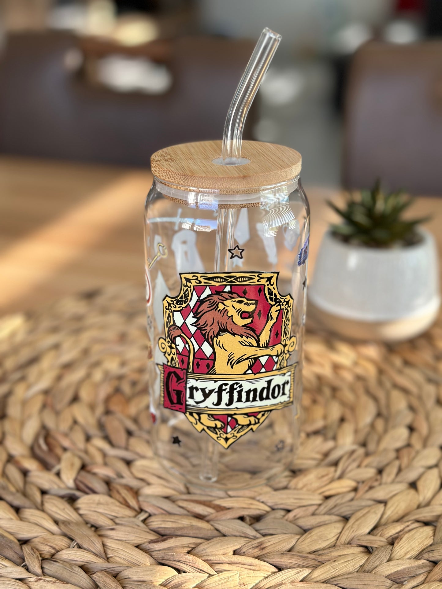 Gryffindor Hogwarts House Glasbecher