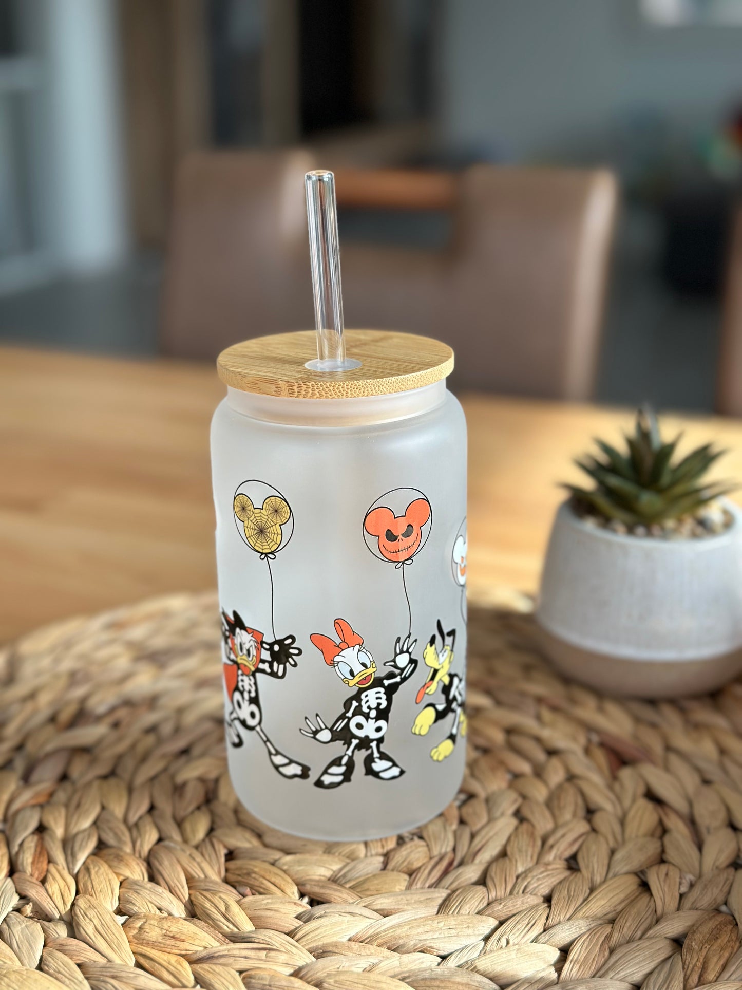 Mickey & Friends Spooky Vibes Glass Cup