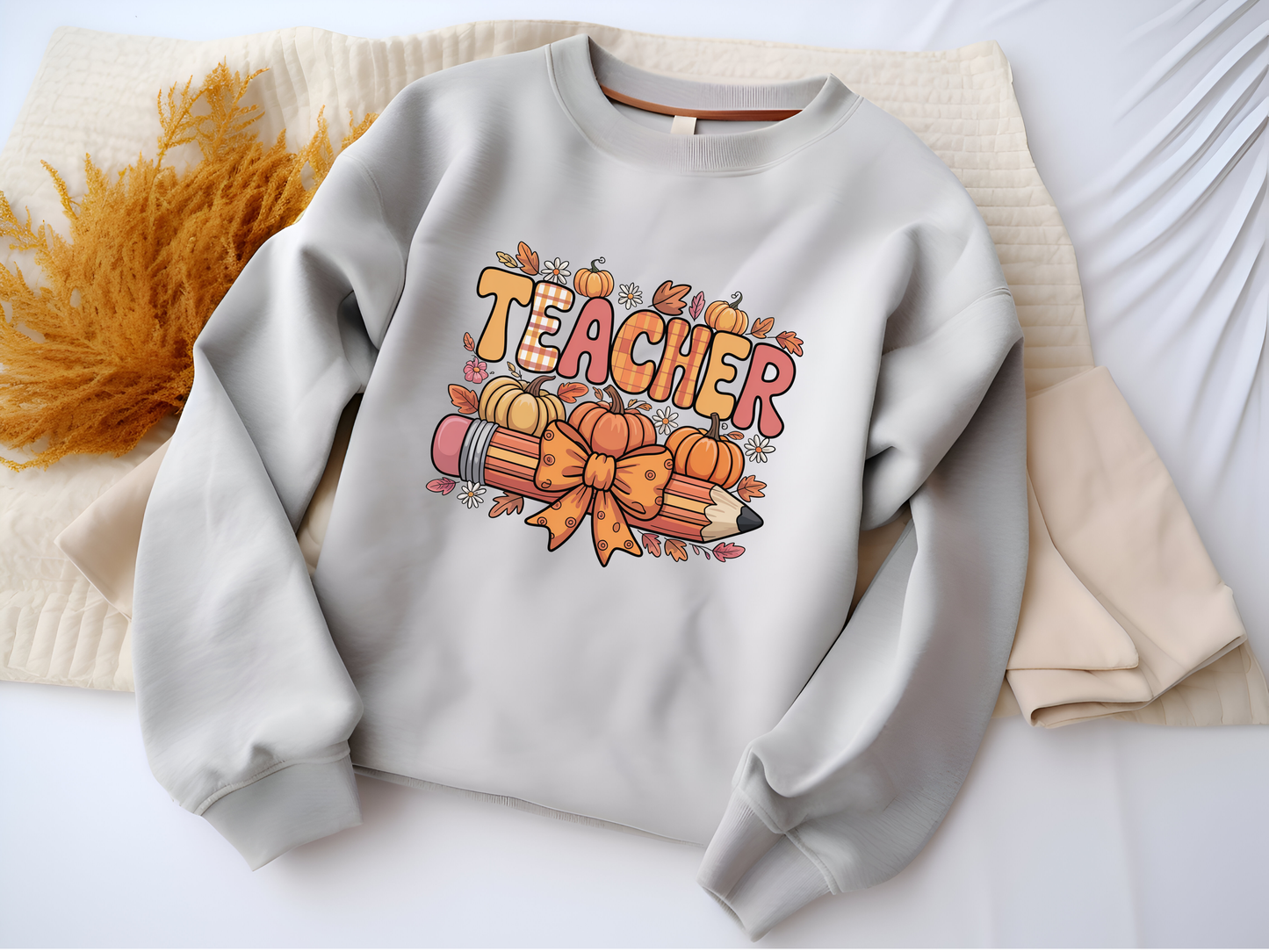 Gemütlicher Herbst-Crewneck für Lehrer