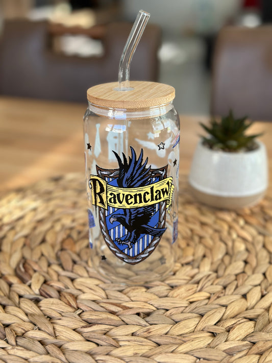Ravenclaw Hogwarts House Glass Cup