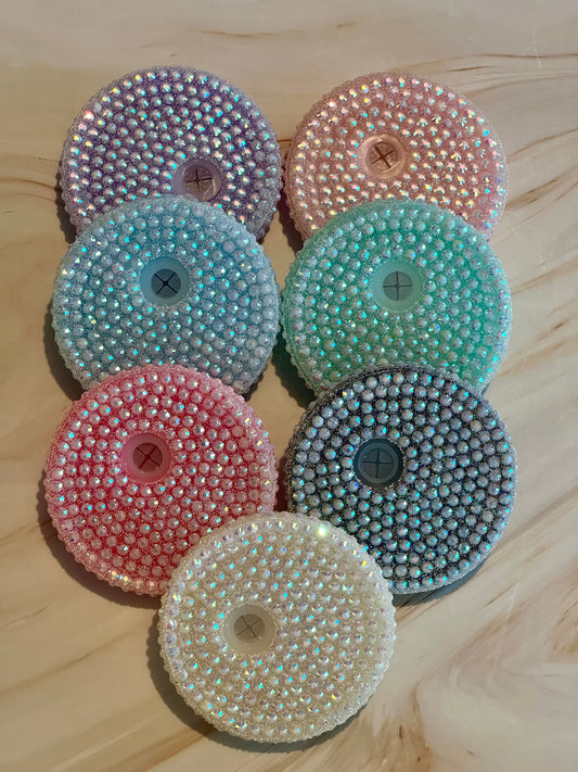 Strass-Kunststoffdeckel
