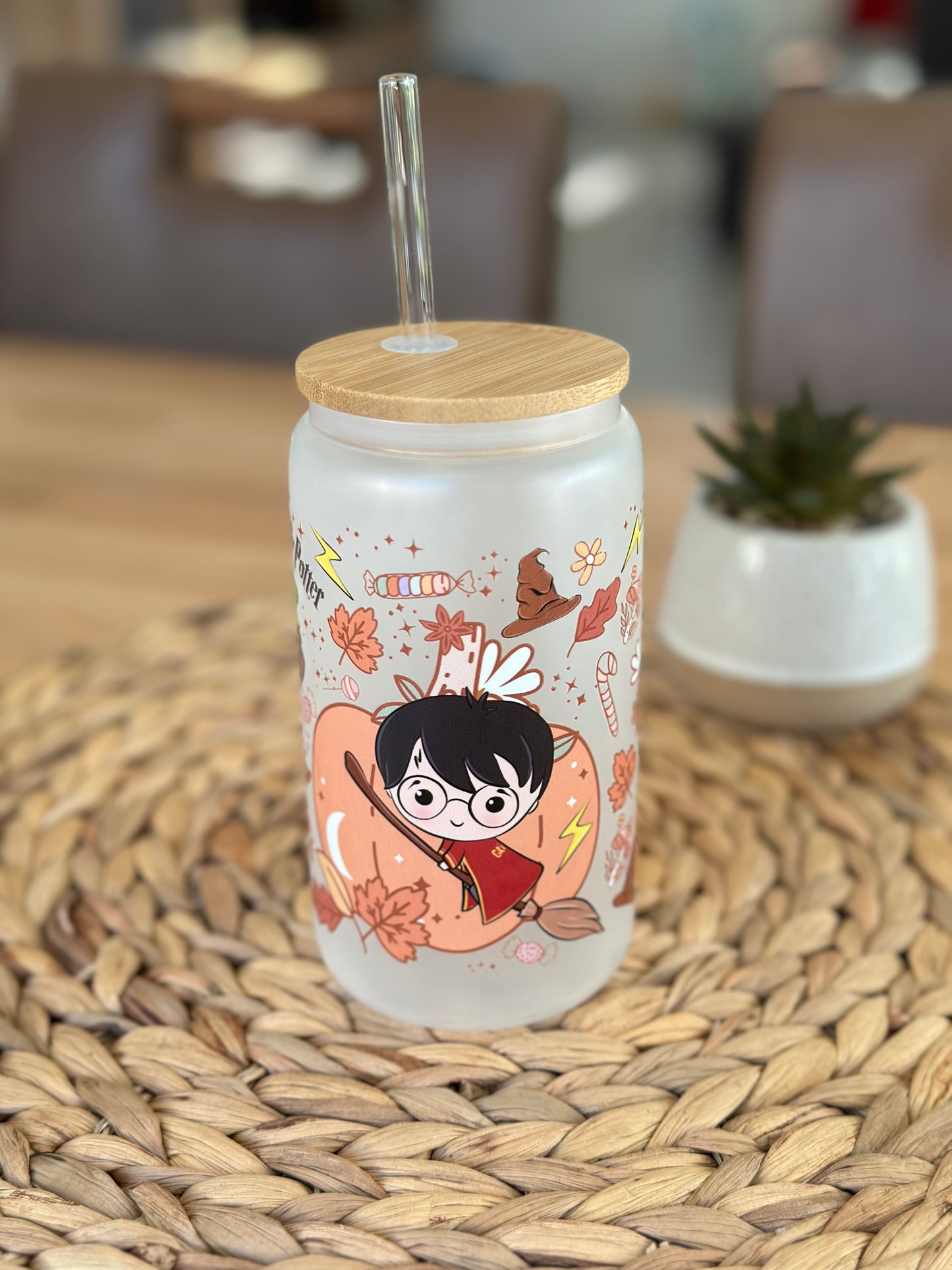 Harry Potter Pumpkin Vibes Glasbecher