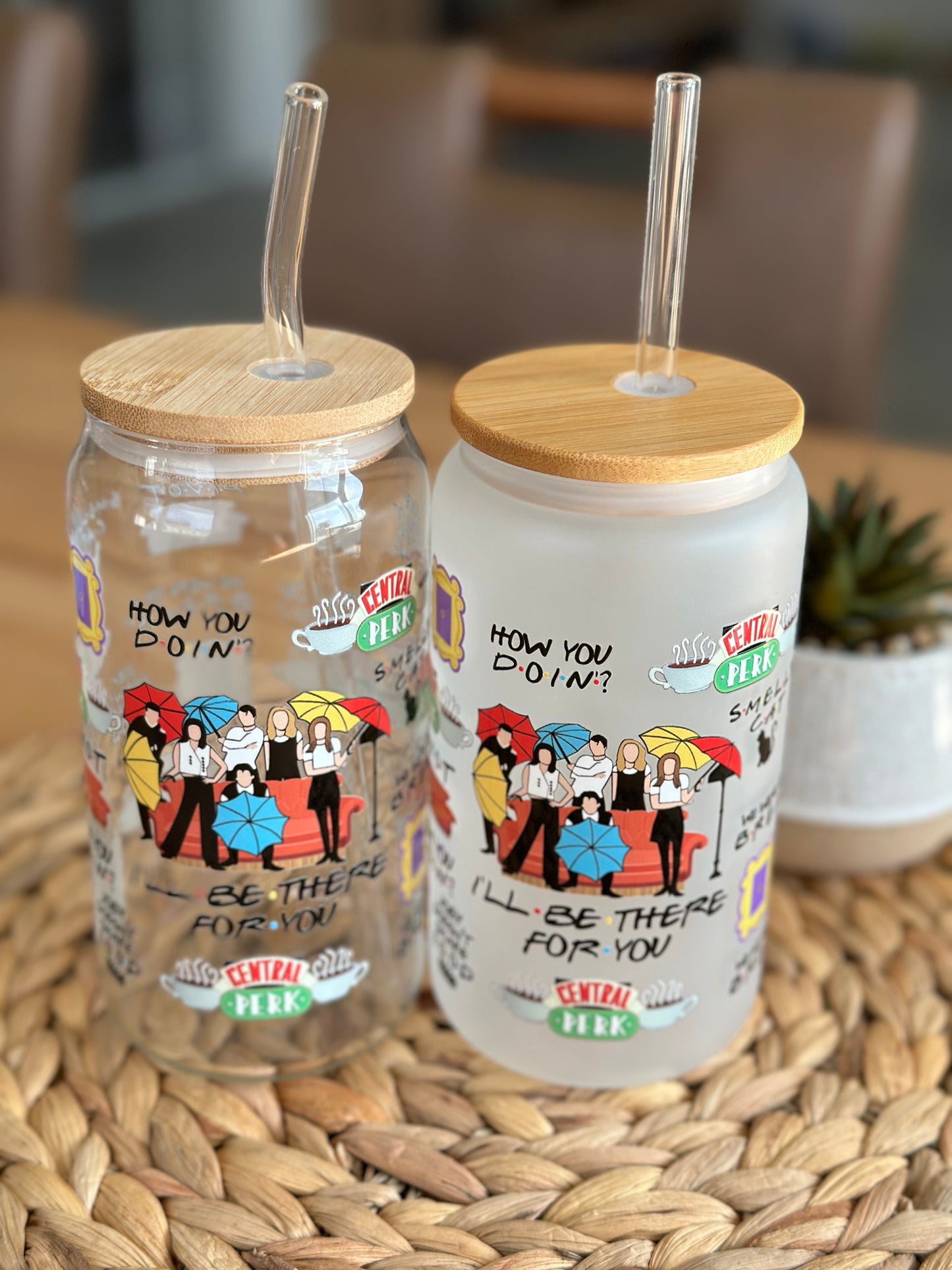 I'll Be There For You Glass Cup