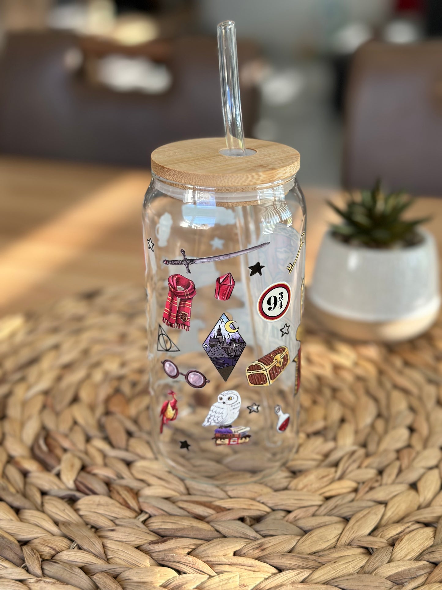 Gryffindor Hogwarts House Glasbecher