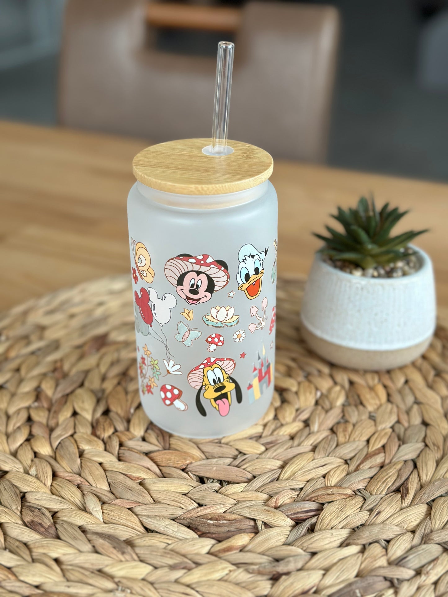 Mickey's Retro Garden Glasbecher