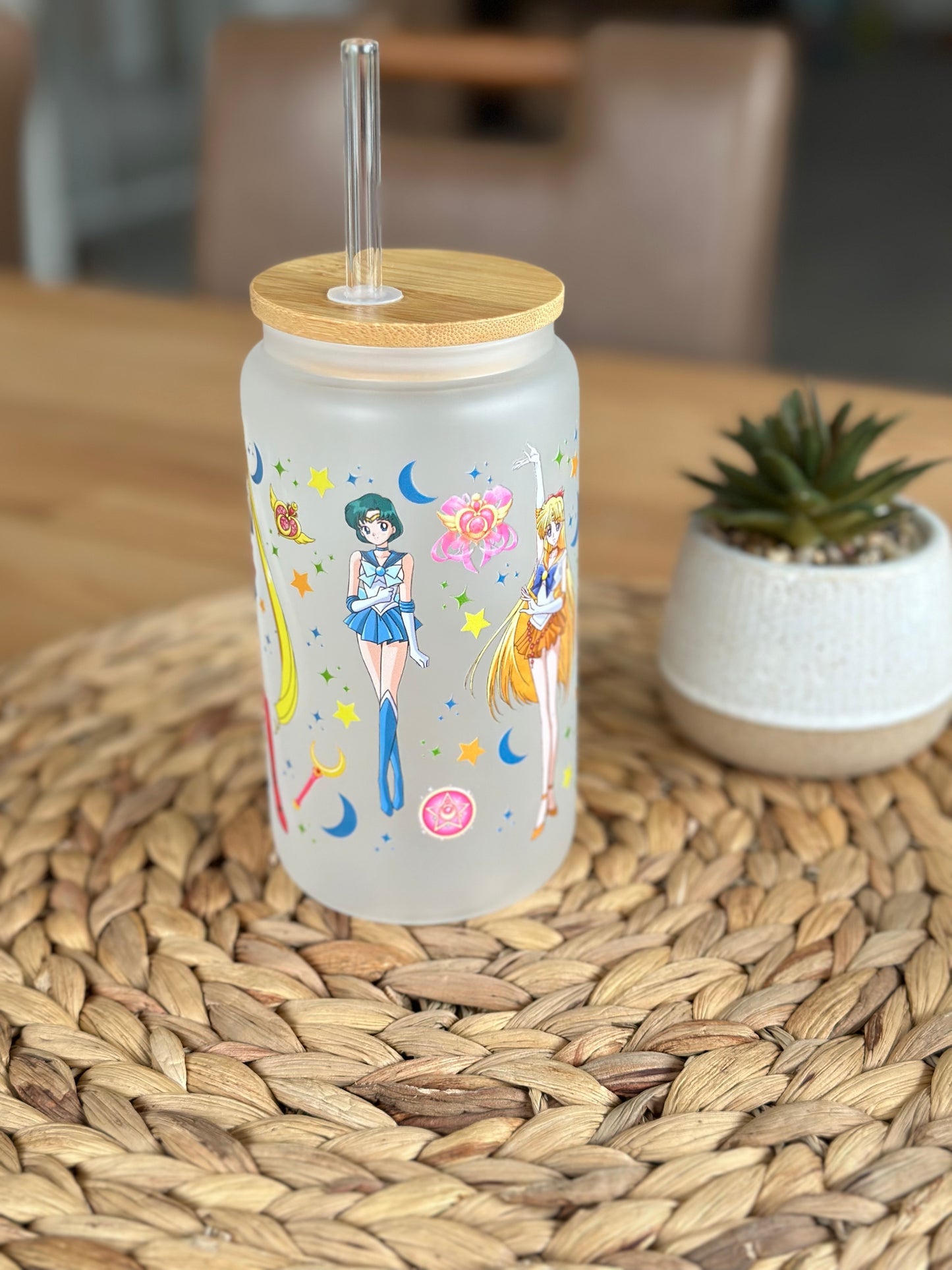 Sailor Moon Glass Cup