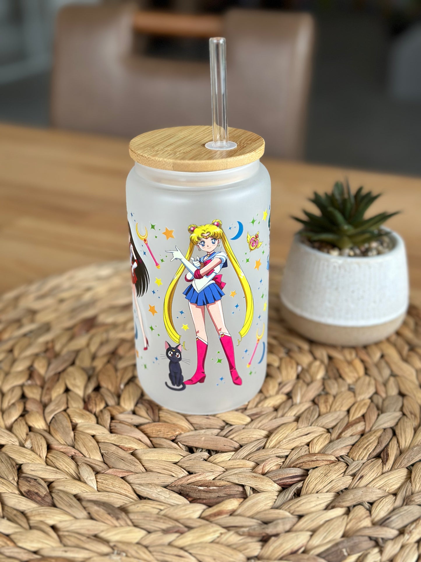 Sailor Moon Glass Cup