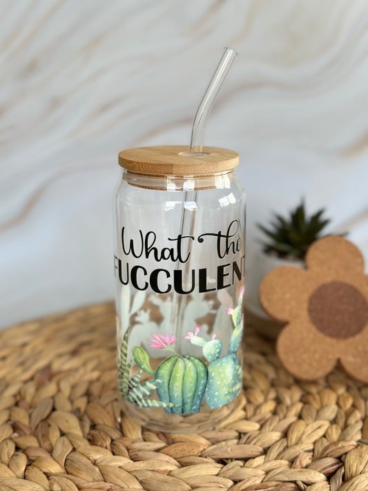 What the Fucculent Glass Cup