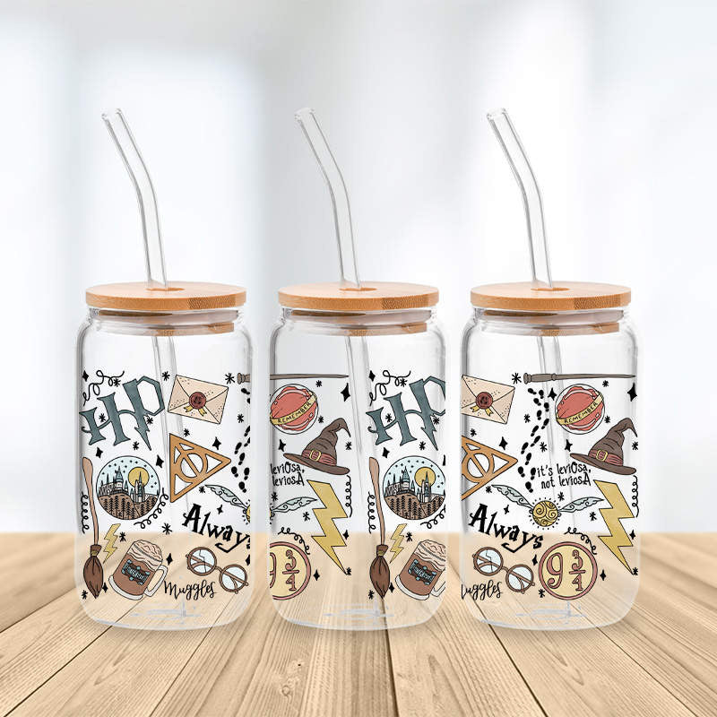 Harry Potter Glass Cup