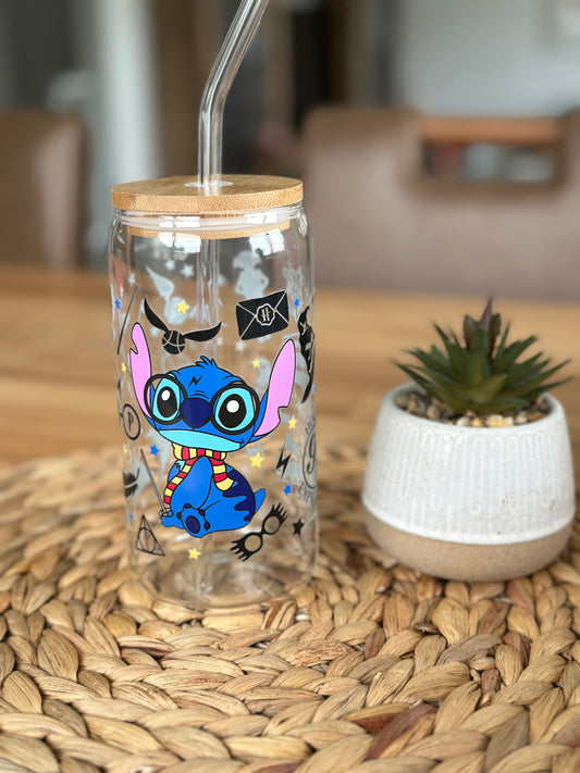 Wizard Stitch Glass Cup