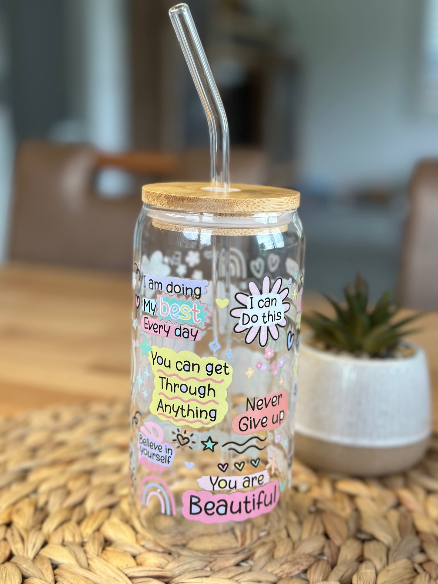 Cup of Positivity Glasbecher
