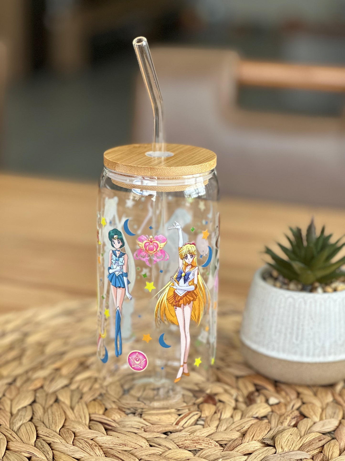 Sailor Moon Glass Cup