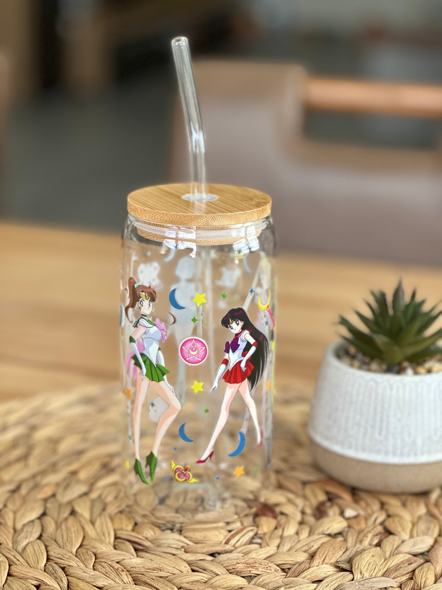 Sailor Moon Glass Cup