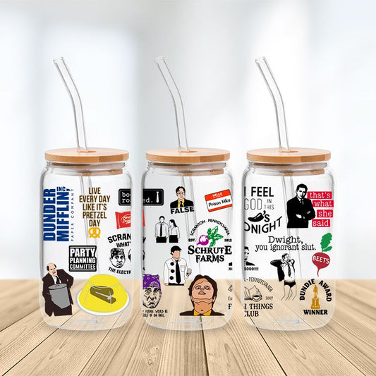 The Office Glass Cup