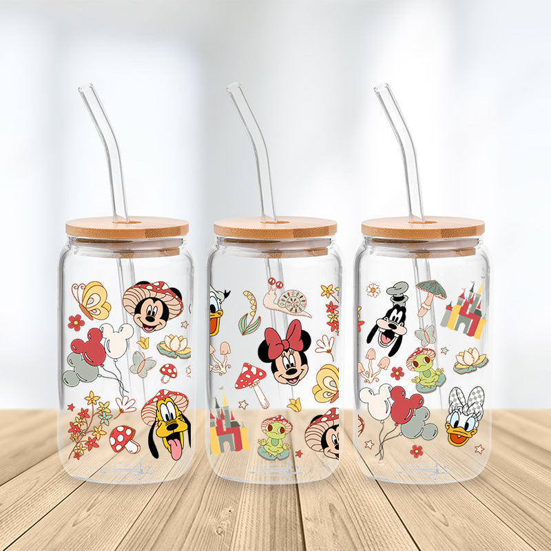 Mickey's Retro Garden Glasbecher
