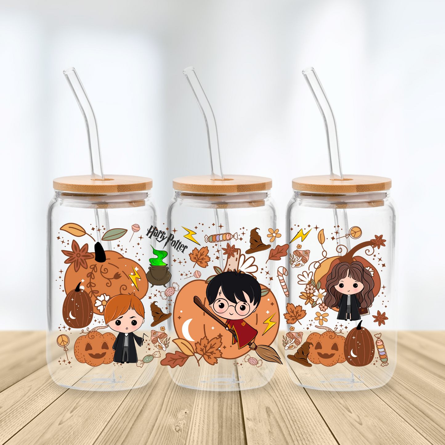 Harry Potter Pumpkin Vibes Glasbecher