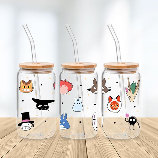 Studio Ghibli Glass Cup