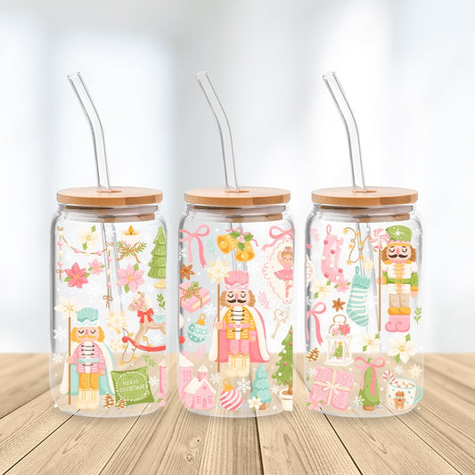 The Nutcraker Glass Cup