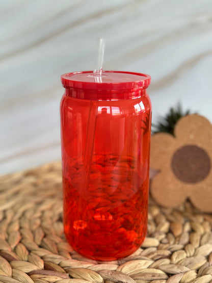 Plastic Cup with lid and straw for Kids ( Choose your own design)