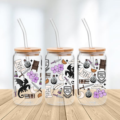 Fourth Wing Glass Cup