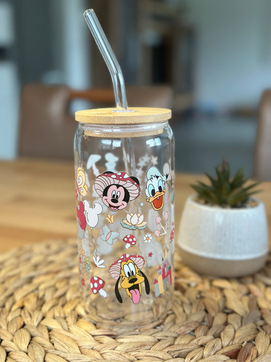 Mickey's Retro Garden 460 ml Glasbecher