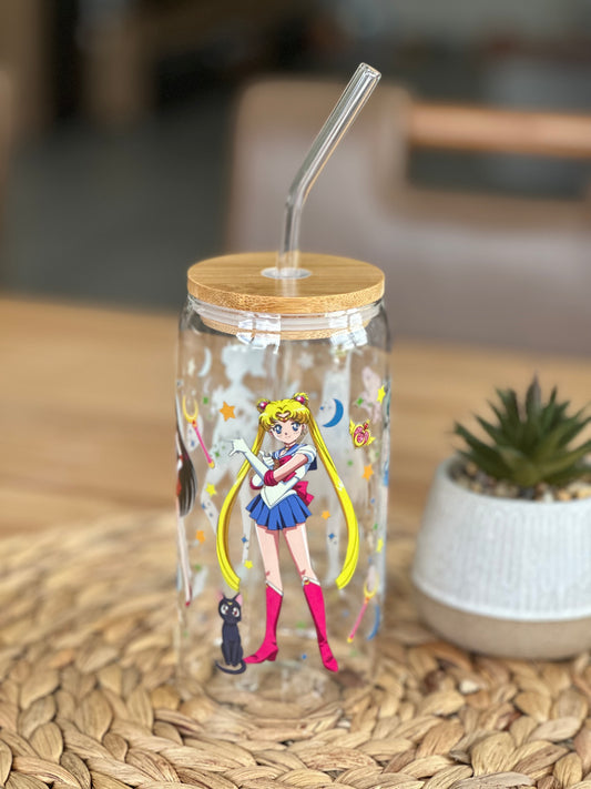 Sailor Moon Glasbecher