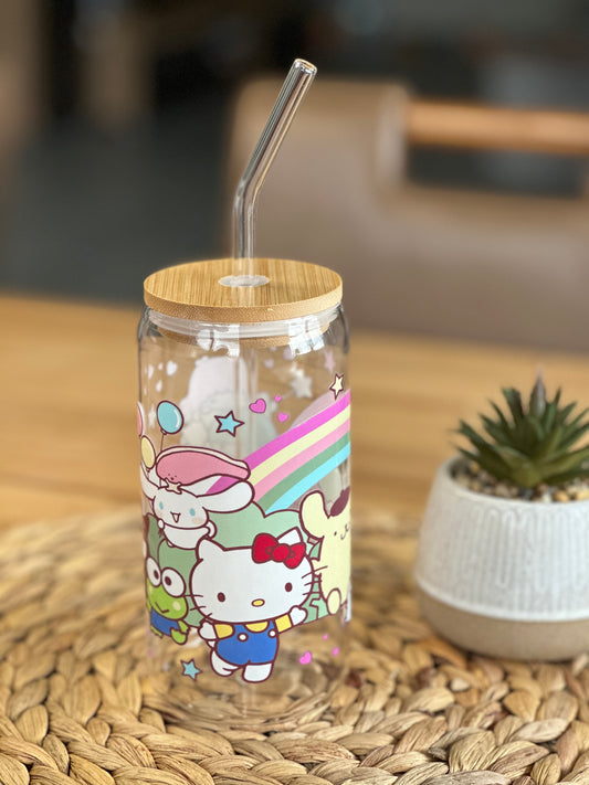 Sanrio Characters Glass Cup