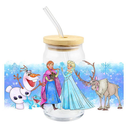 Frozen Glass cup for Kids