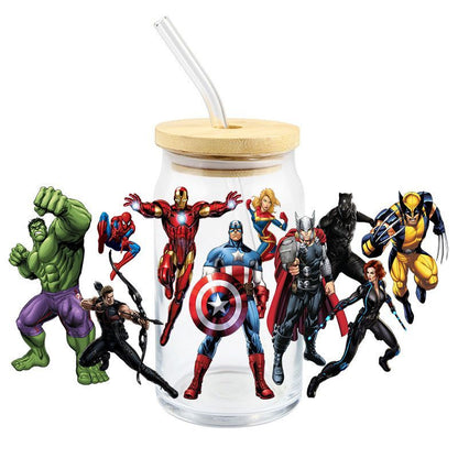 Avengers Glass cup for Kids