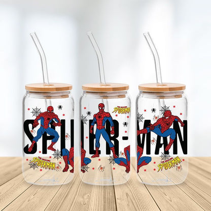 Spiderman Glass cup for Kids