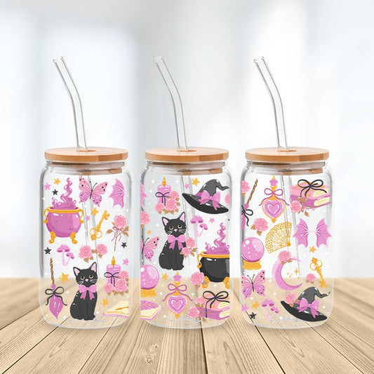 Blooming Pumpkin Spice Tasse en verre