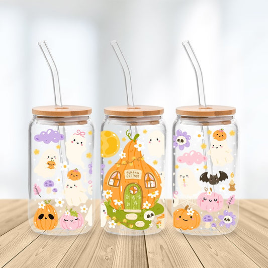 The Enchanted Cottage Glass Cup **PREORDER**