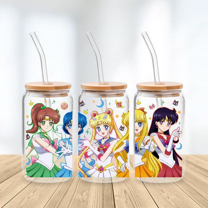 Sailor Moon Girls Glass Cup