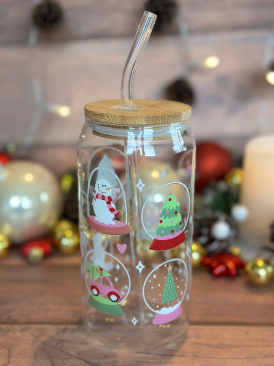 Snow Globes Christmas Glass Cup